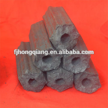 HongQiang Hexagon Shape Hardwood Briquette Charcoal