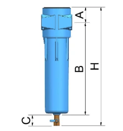 Proveedor de filtro de compresor de aire de calidad de calidad con caída de baja presión