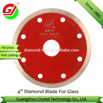 4 " Circular Glass Blade Professional for Glass Cutting Diamond Blade