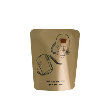 Logo Embossed Single Serve Drip Coffee Bags for Home Brewing