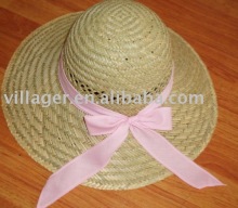 rush straw lady hat