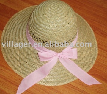 rush straw lady hat