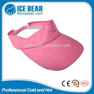 Pink cooling cap