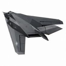 F 117 RC jet planes, CE-certified, drop bombs