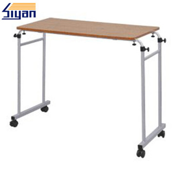 Folding bed table for dining and study