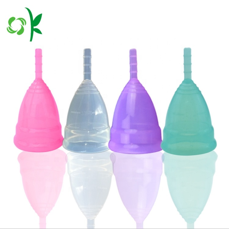 Hot Sell Soft Silicone Menstruation Period Menstrual Cups