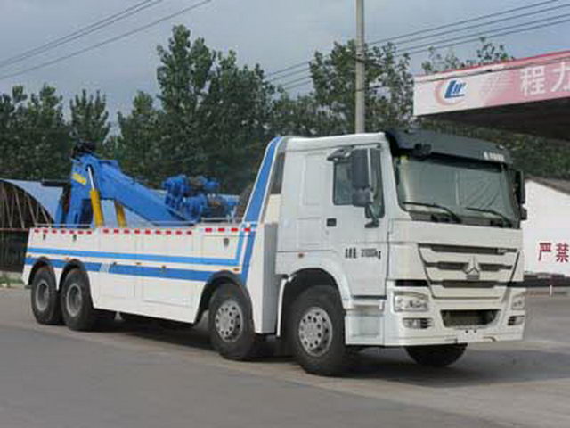 SINOTRUCK HOWO 8X4 Wrecker شاحنة