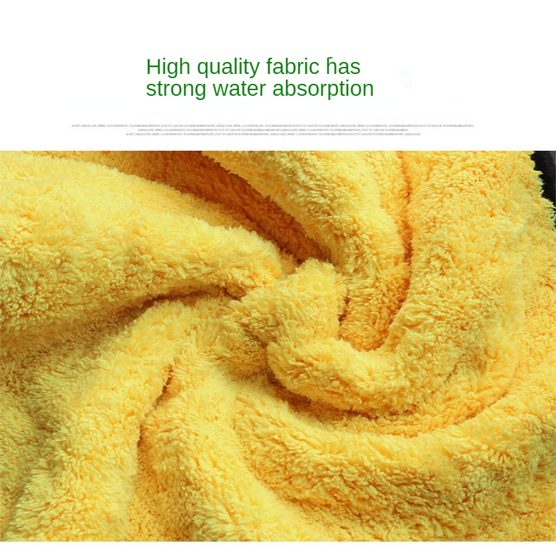 Factory Direct Sales Double Side Quick Dry Cloth Microfiber Glasses Car Cleaning Towel