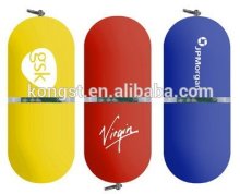 32MB -64GB Capacity and Plastic Material 4GB pill usb flash drive