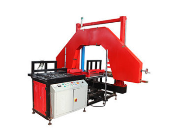 HDPE pipe band saw