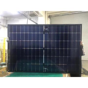 Paneles solares negros Topcon de alta eficiencia Vidrio doble 430W 435W