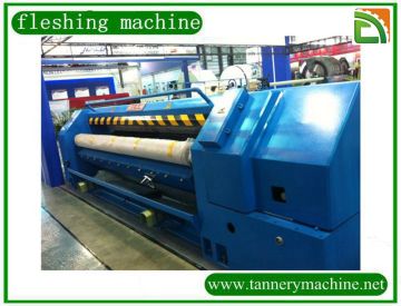 Cow Skin Go and Back Tannery Fleshing Machine