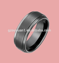 Men's ceramic ring,women's ceramic ring,IP black ceramic ring
