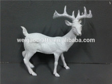 outdoor polyresin christmas deer shape decoration