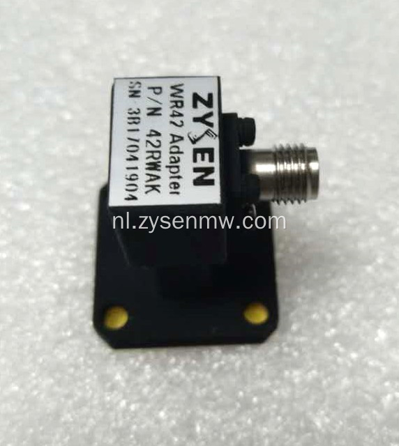 WR42 tot 2,92 mm Waveguide-adapter