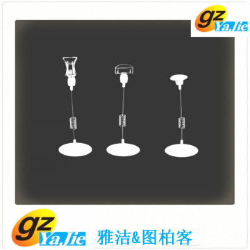 pop plastic clip acrylic card clip