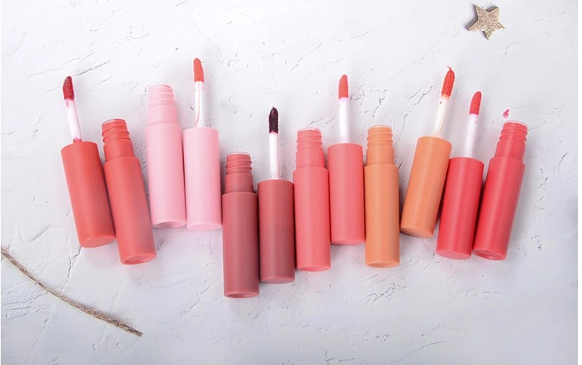 Wholesale Customised Lipgloss Colorful Packing Create Your Own Color Cosmetics Lip Gloss Cosmetic Makeup Liquid Lipstick with Caontainer