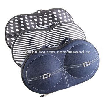 Portable EVA Lingerie Bra Travel Case