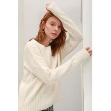 Warm knit pure cashmere sweater pullover
