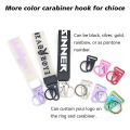 Rubber Wristlet Keychain for Woman