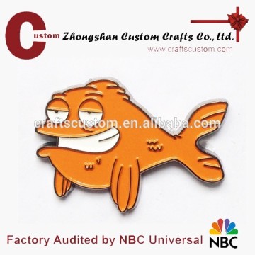 Popular wholesale funny custom metal souvenir lapel pins