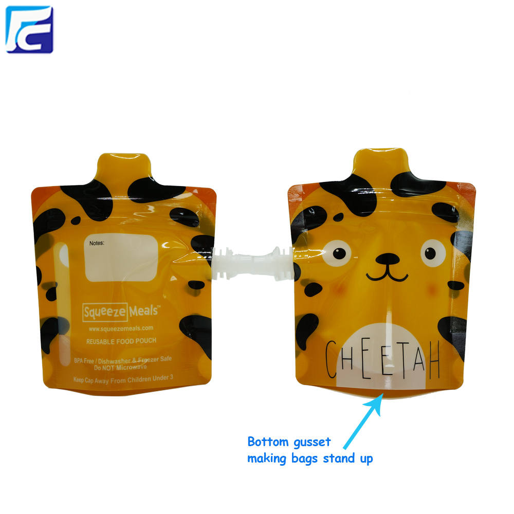 Wiederverwendbare Babynahrungstasche Reusable Baby Food Pouch