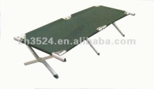Aluminum military folding camping bed/cots