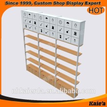 supermarket wall store fixture display