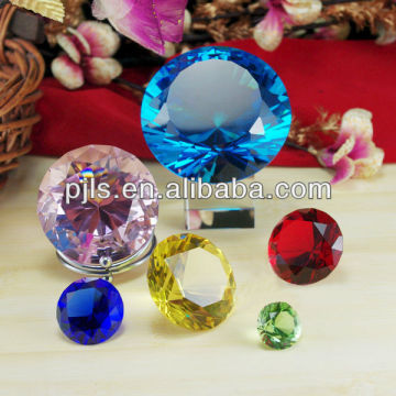 diamond shaped glass paperweights wholesale