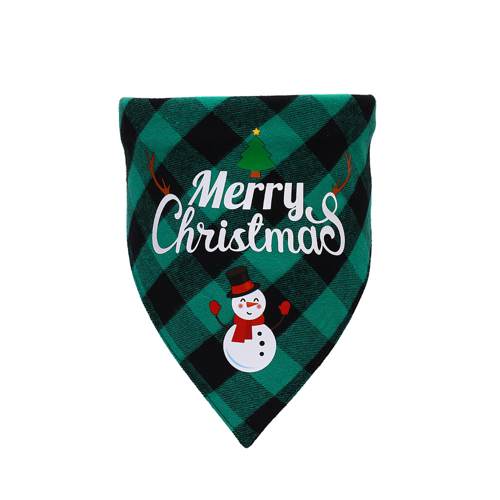 Pet Christmas Triangle Bandanas /Scarf Decorations