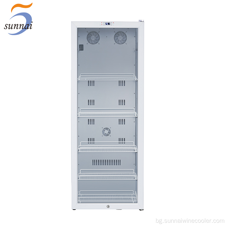 Бял 299L Хладилник за компресор с голям капацитет