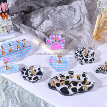 Nail Art Magnet Manicure Practice Base - Cat Chess Piece Shape