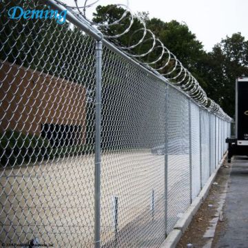 American Chain Link mesh with Galvanized Wire