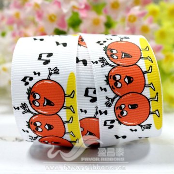 Wholesale custom grosgrain print ribbon