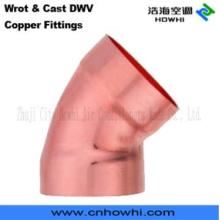 DWV Copper Fittings, DWV Copper 45 Degree Elbow for Plumbing