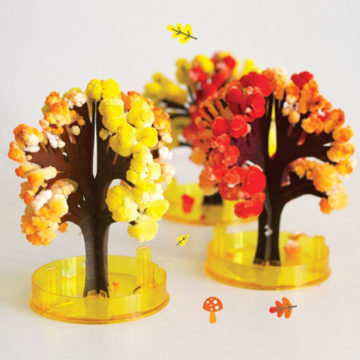 Autumn Crystal Growing Experiments: A Scientific Discovery