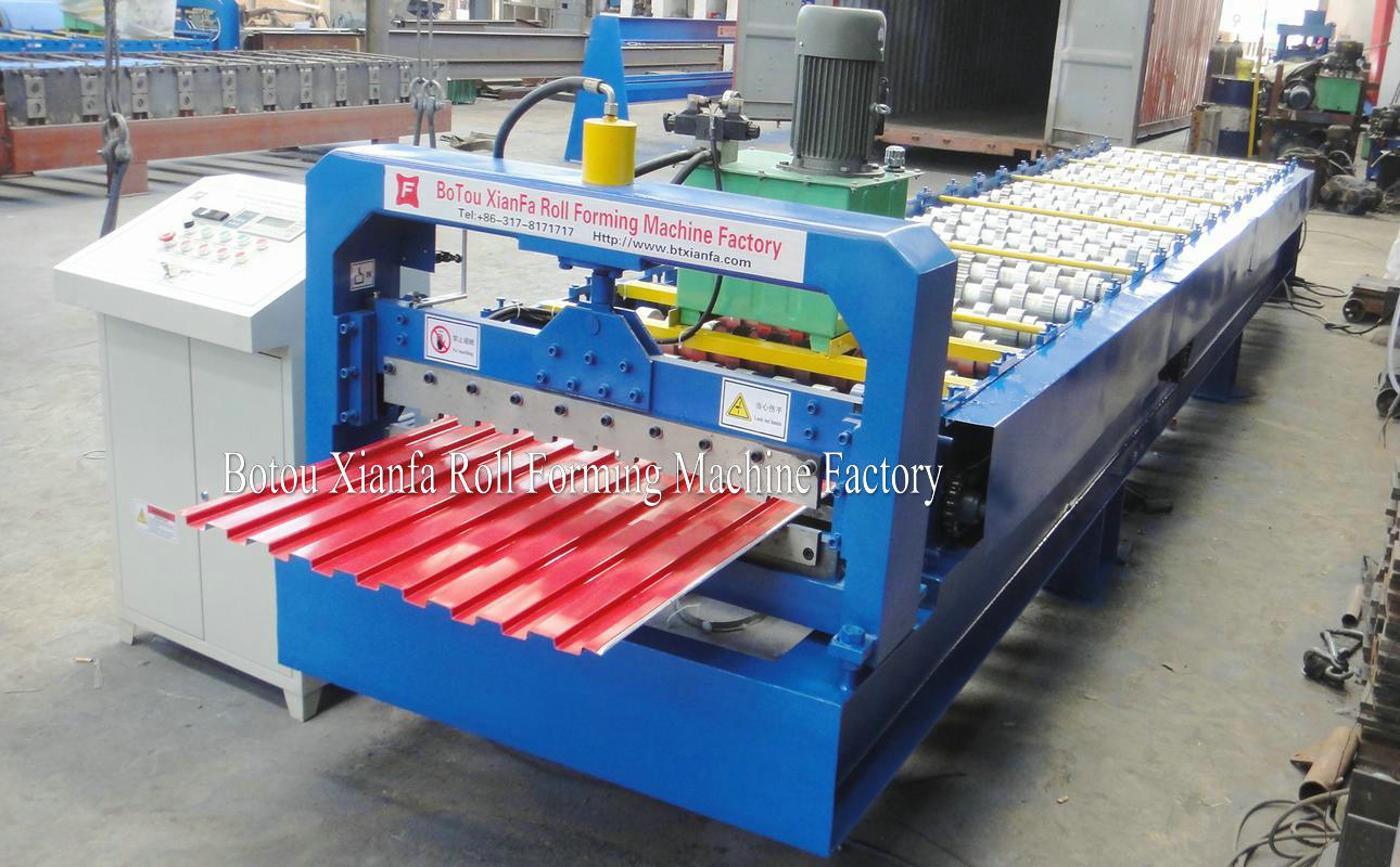 shutter door roll forming machine