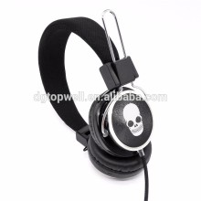 customized skull logo headset for tablet PC
