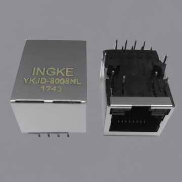 Ingke YKJD-8008NL 100% cross 7499010211A WE Industrial RJ45 connector jacks
