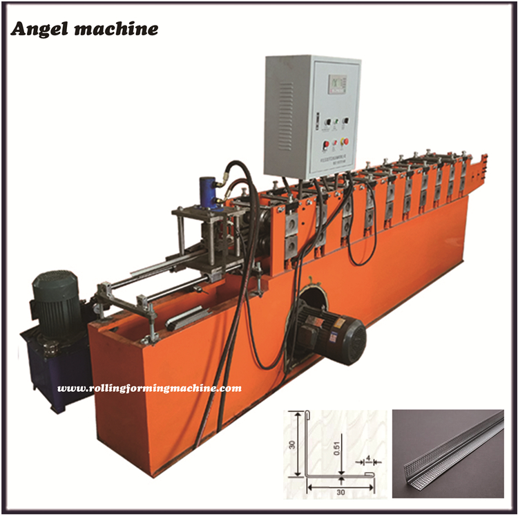 Omega hat roll forming machine