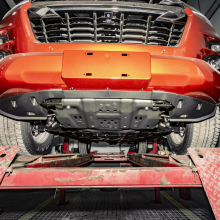 ISUZU D-MAX 2021 Skid Plate - JUNXI 3D Classic Aluminum Engine Crankcase Protection Guard