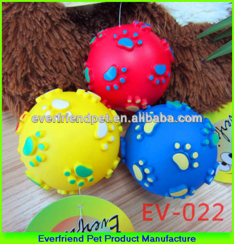 2014 New Soft Natural Vinyl Basketball Dog Toy