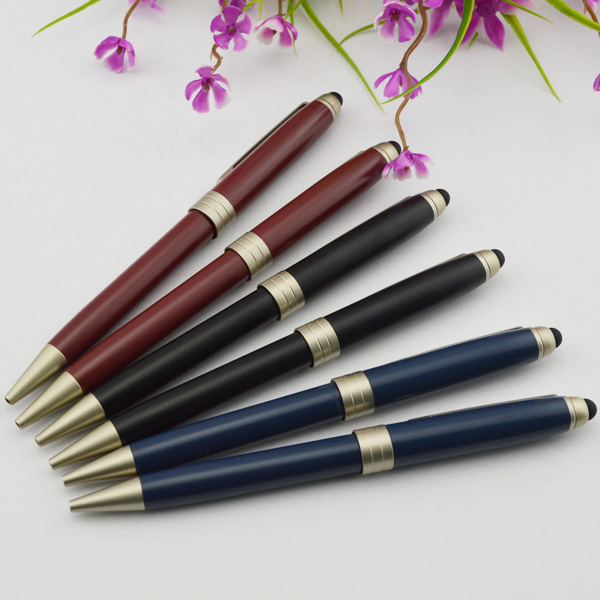 Item Y059-1 High Quality Business Logo Pens with Stylus