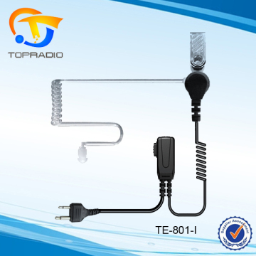 AM FM Transceiver Earpiece For lCOM IC-F10 IC-F20 IC-H2 IC-H6 IC-J12 IC-M5 Portable VHF Radios