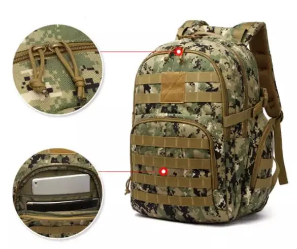 Tactical Molle Climbing Backpack for Outdoor Travel