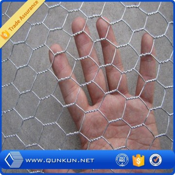 1/2 inch pvc coated galvanized hexagonal wire mesh