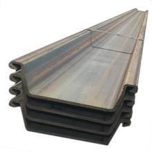 Factory Price Hot Rolled Larson Steel Sheet Piling for Construction