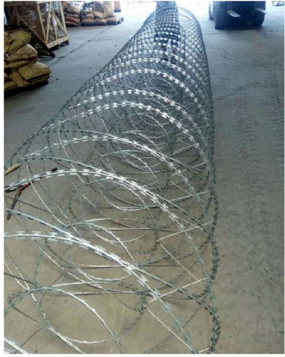 Harga rendah Concertina Razor Barbed Wire Pagar