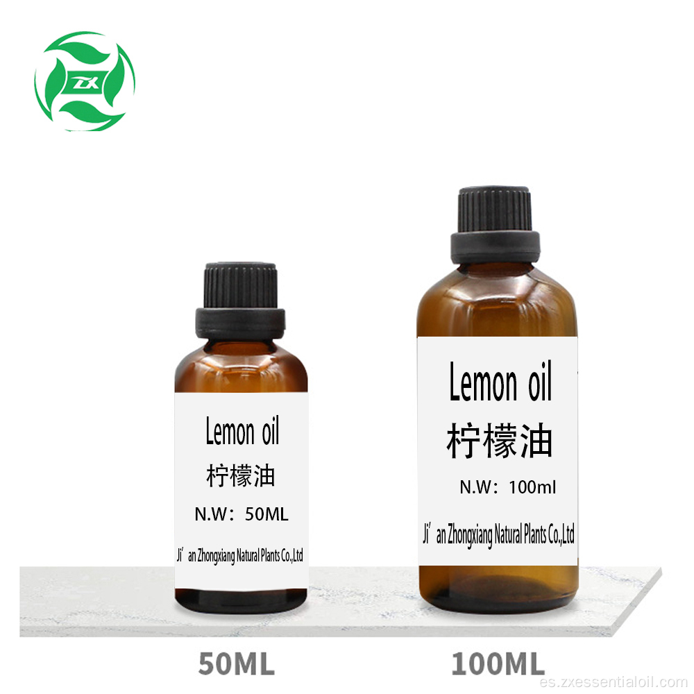 Aceite esencial de limón 100% de alta calidad Alta calidad al aceite esencial de limón 100% puro