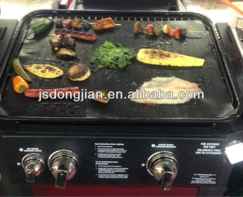 PTFE coated fiberglass reusable Non-stick bbq cooking mat